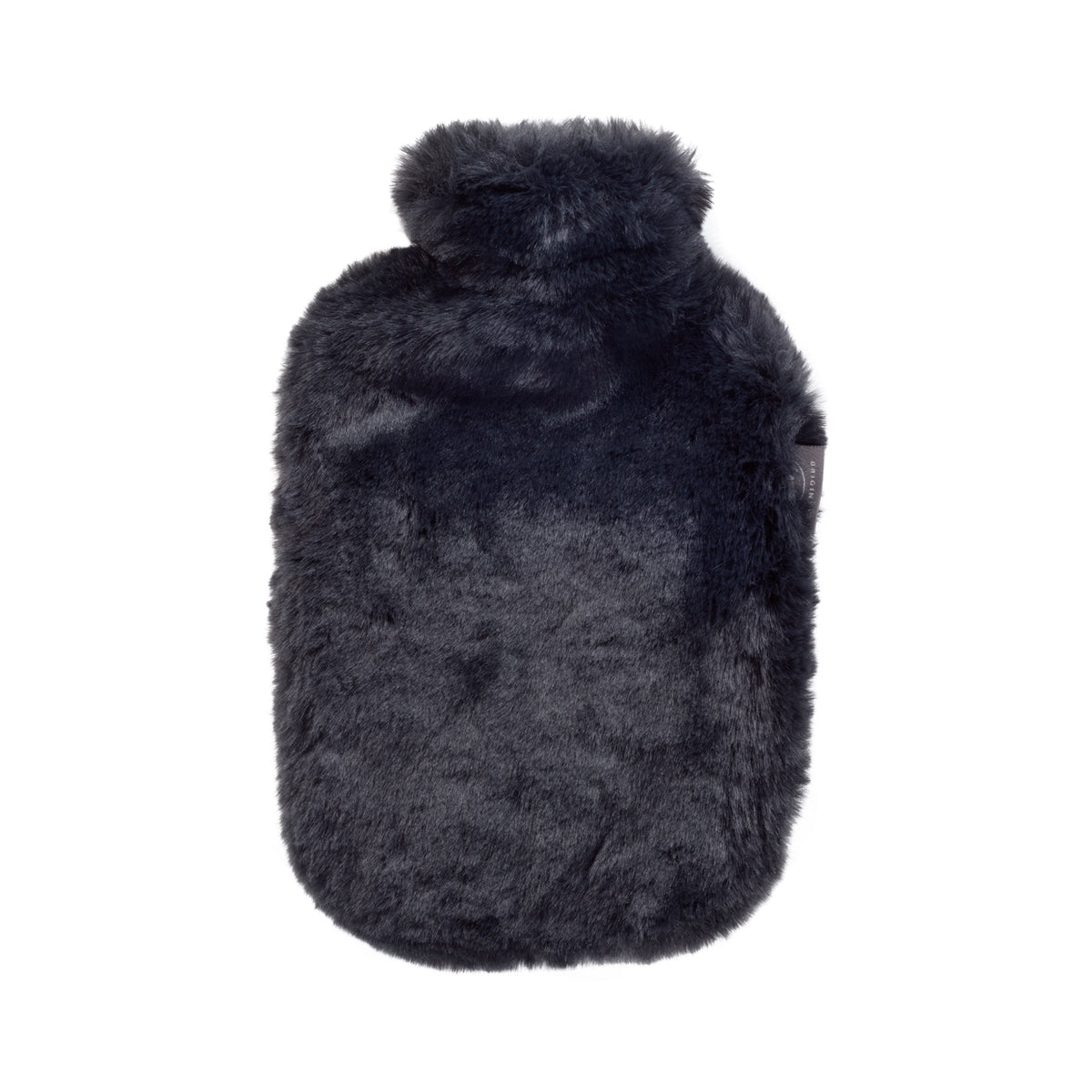 HOT WATER BOTTLE BLACK FLUFFY 2L