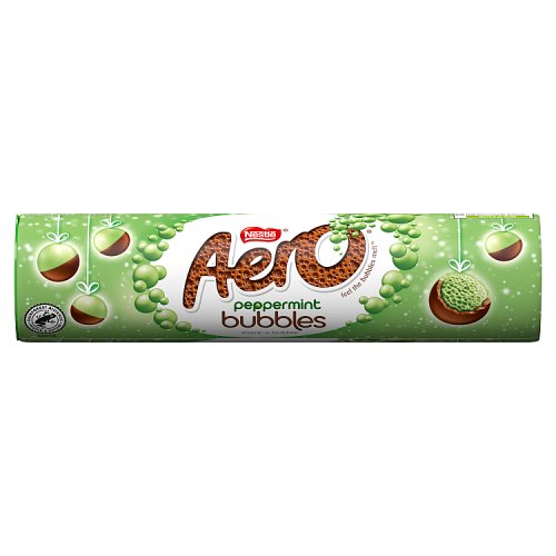 AERO PEPPERMINT BUBBLES TUBE 70G