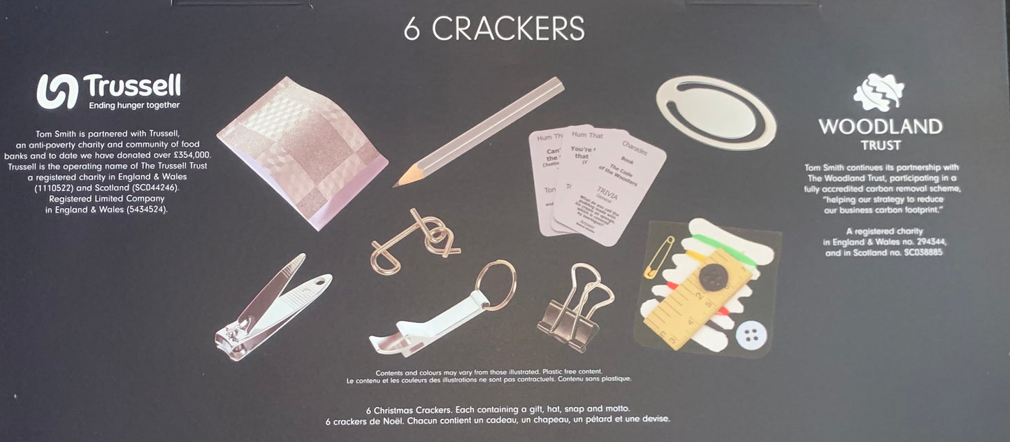 CHRISTMAS CRACKERS RED ROBIN 6 PACK Nr.4