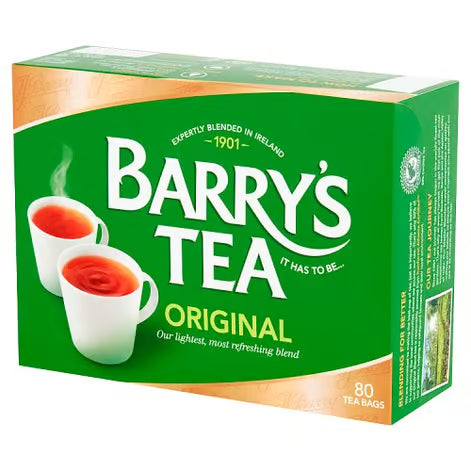 BARRYS 80 ORIGINAL TEA BAGS 250G