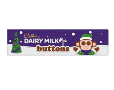 CADBURY BUTTONS TUBE 72G