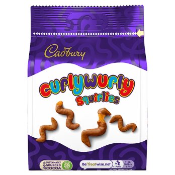 CADBURY CURLY WURLY SQUIRLIES 85G
