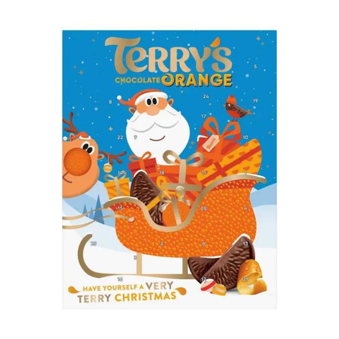 TERRYS CHOCOLATE ORANGE ADVENT CALENDAR 106G