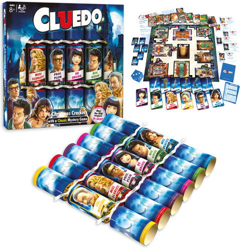 CHRISTMAS CRACKERS CLUEDO 6 PACK Nr.6