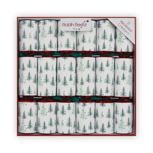 CHRISTMAS CRACKERS GREEN PINE 12 PACK Nr.15