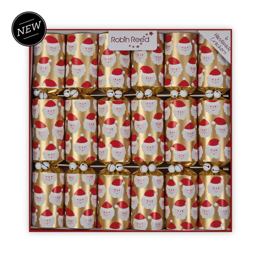 CHRISTMAS CRACKERS RACING SANTAS 6 PACK Nr.22