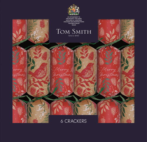 CHRISTMAS CRACKERS RED ROBIN 6 PACK Nr.4