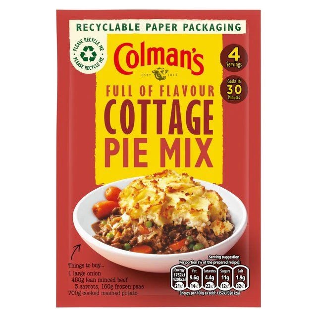 COLMANS COTTAGE PIE MIX 45G
