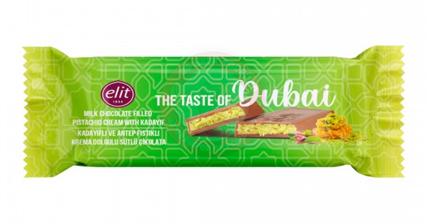 TASTE OF DUBAI CHOCOLATE WITH PISTACHIO & KNAFEH 30G
