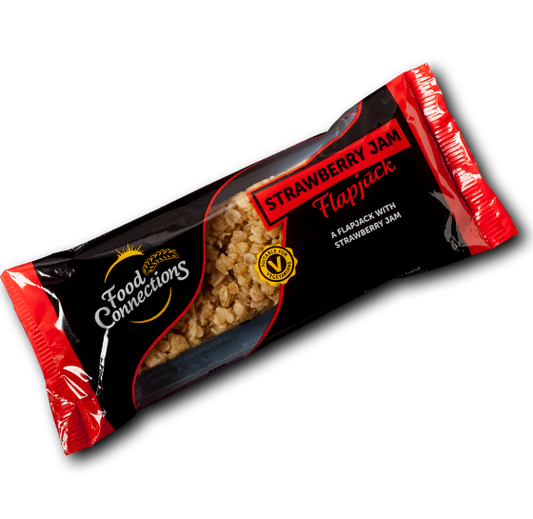 FC STRAWBERRY JAM FLAPJACK 100G