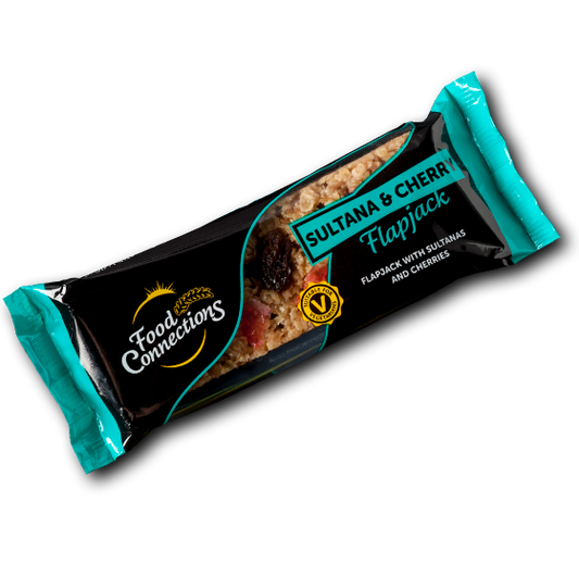 FC SULTANA & CHERRY FLAPJACK 100G