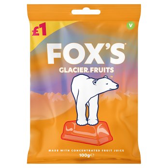 FOXS GLACIER FRUITS 100G