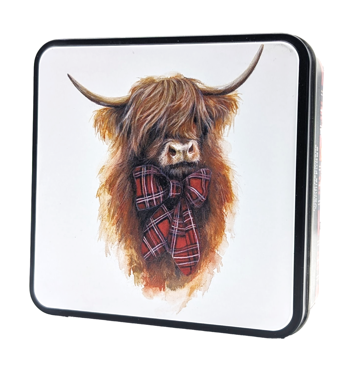 GARDINERS OF SCOTLAND VANILLA FUDGE HIGHLAND COW TIN 120G