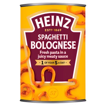 HEINZ SPAGHETTI BOLOGNESE 400G
