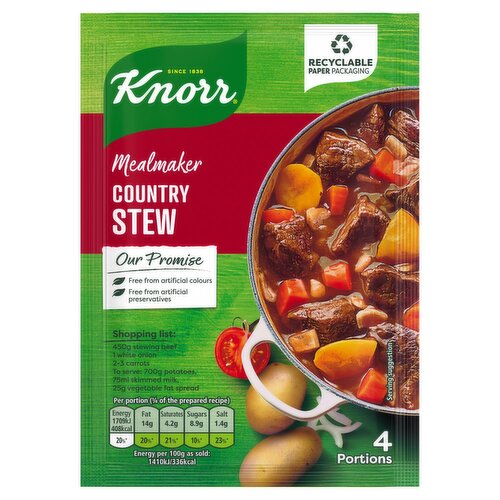 KNORR COUNTRY STEW MIX 41G