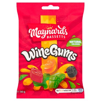 MAYNARDS BASSETTS WINE GUMS 110G