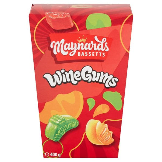 MAYNARDS BASSETTS WINE GUMS GIFT BOX 350G