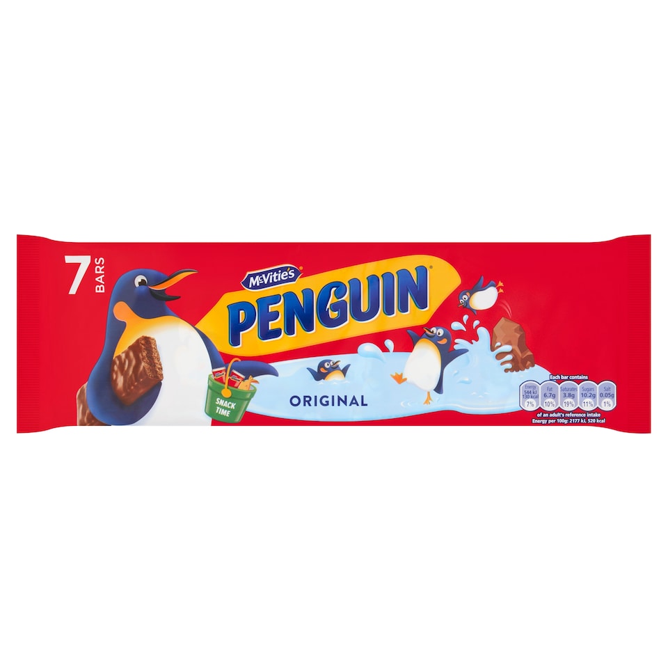 MCVITIES PENGUINS 7 PACK