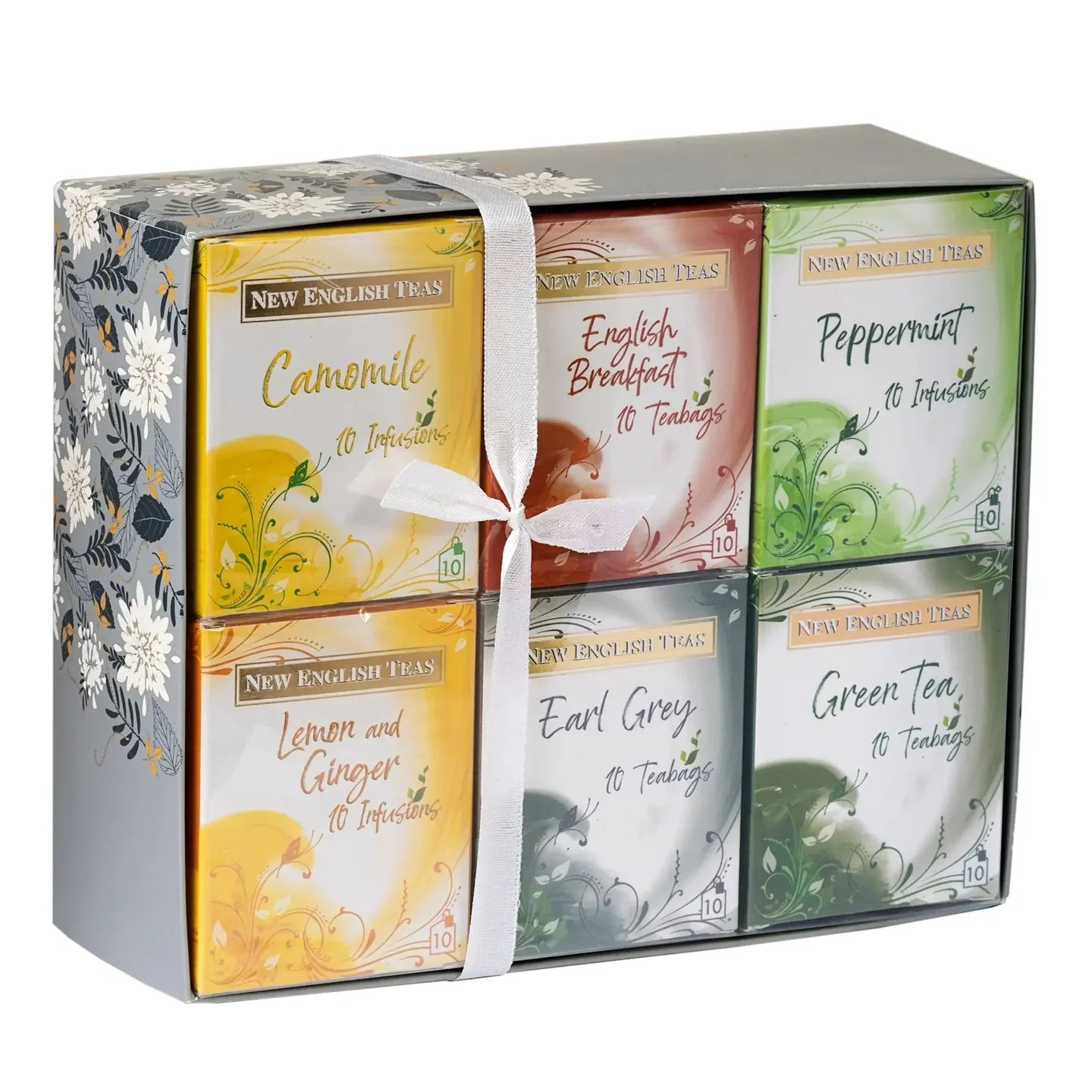 N.E.T TEA SELECTION GIFT BOX - 60 TEA BAGS