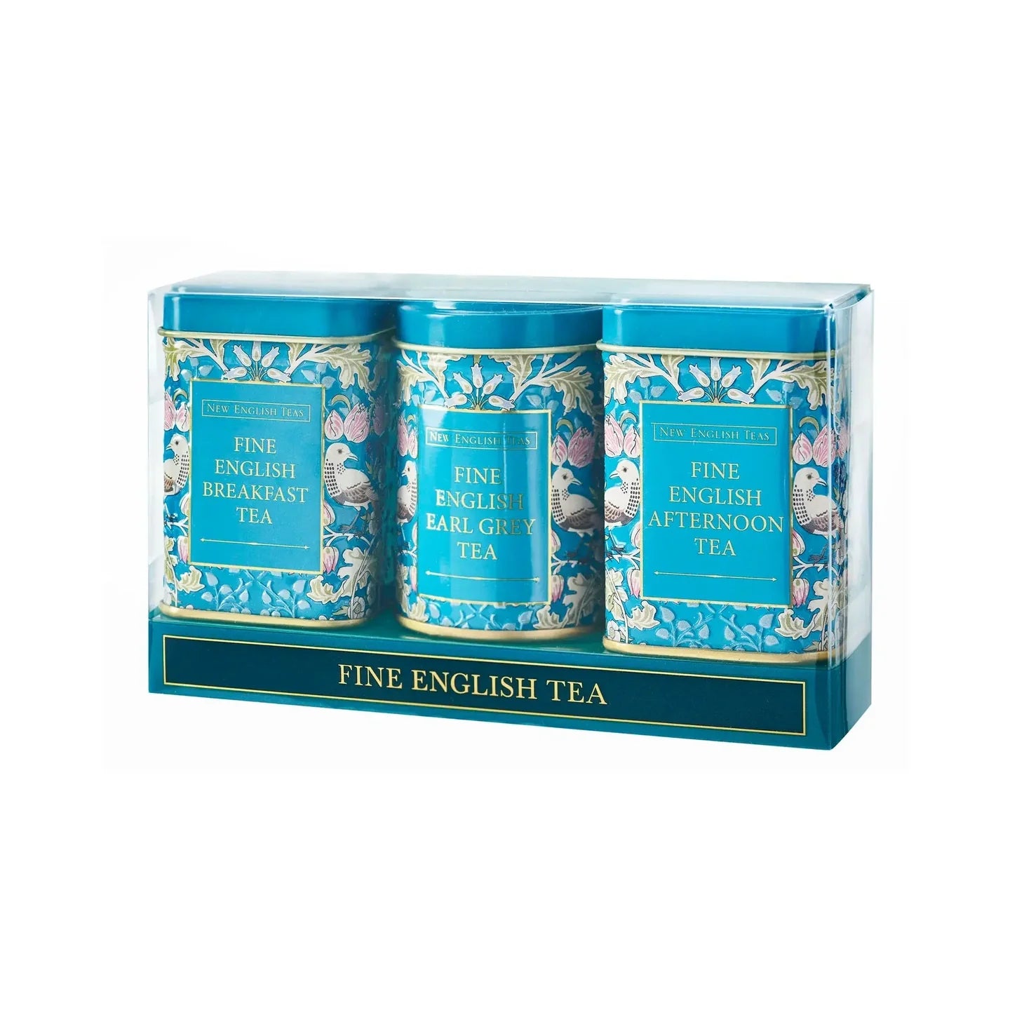 N.E.T SONG THRUSH 3 MINI TEA TINS - LOOSE TEA