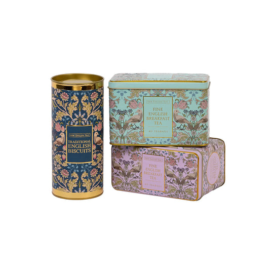 N.E.T SONG THRUSH TEA & BISCUIT GIFT SET