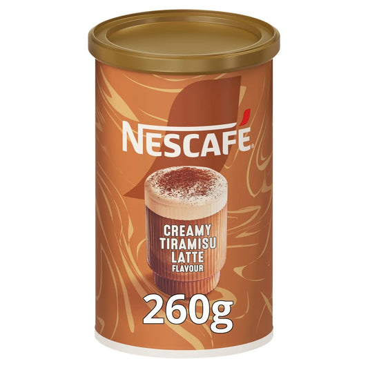 NESCAFE TIRAMISU LATTE INSTANT COFFEE POWDER 260G