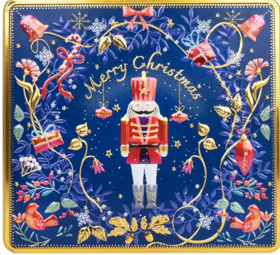 NUTCRACKER SHORTBREAD TIN 450G
