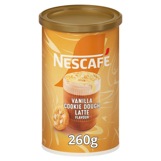 NESCAFE VANILLA COOKIE DOUGH LATTE INSTANT COFFEE POWDER 260G