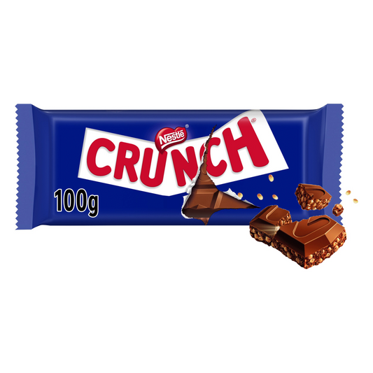 NESTLE CRUNCH MILK CHOCOLATE 100G