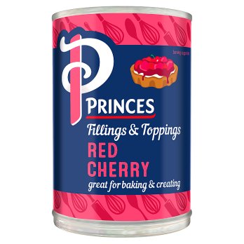 PRINCES RED CHERRY FILLING 410G