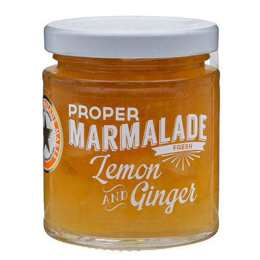 PROPER MARMALADE LEMON & GINGER MARMALADE 225G