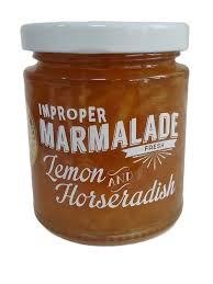 PROPER MARMALADE LEMON & HORSERADISH MARMALADE 225G