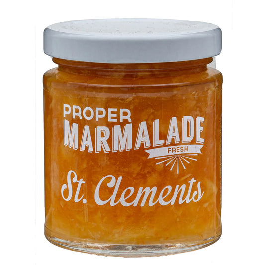 PROPER MARMALADE ST CLEMENTS MARMALADE (sweet oranges & lemon) 225G