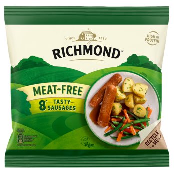 (Pick-up only) RICHMOND 8 VEGAN SAUSAGES 304G