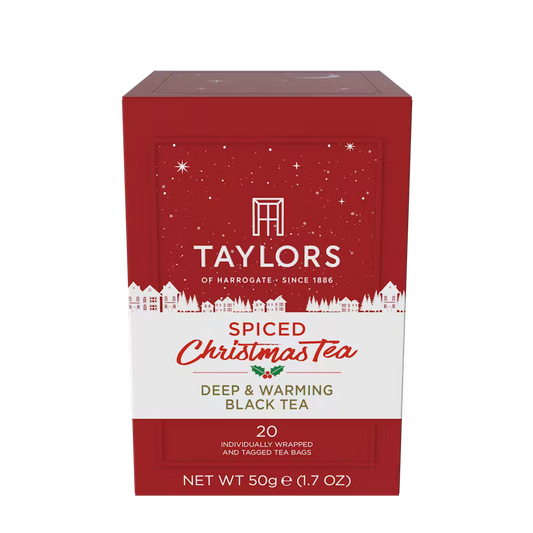 TAYLORS SPICED CHRISTMAS 20 TEA BAGS 50G