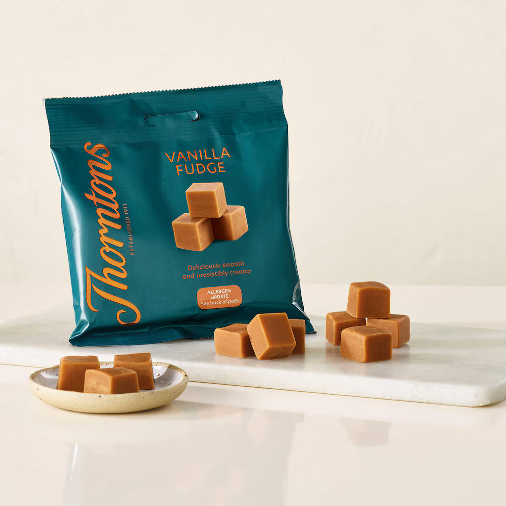 THORNTONS VANILLA FUDGE BAG 85G