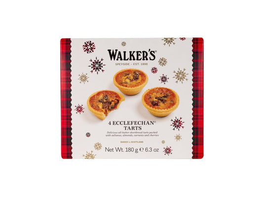 WALKERS ECCLEFECHAN TARTS 4 PACK 180G