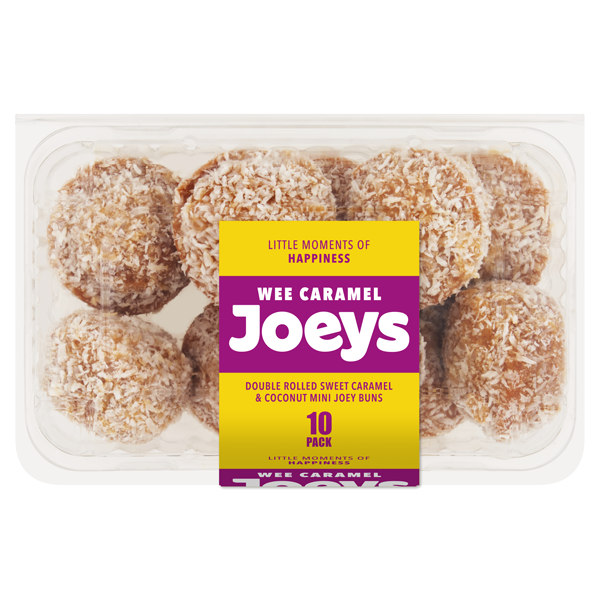 WEE JOEYS SWEET CARAMEL & COCONUT 10 PACK