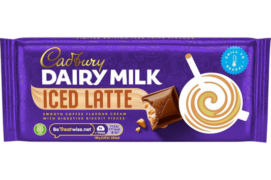 CADBURY DAIRY MILK ICED LATTE BAR 122G