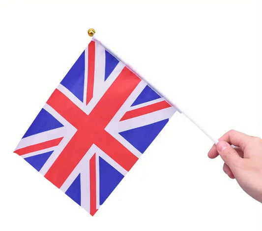 UNION JACK FLAG ON POLE