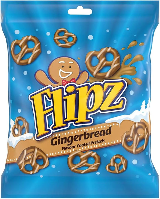 FLIPZ GINGERBREAD PRETZELS 150G