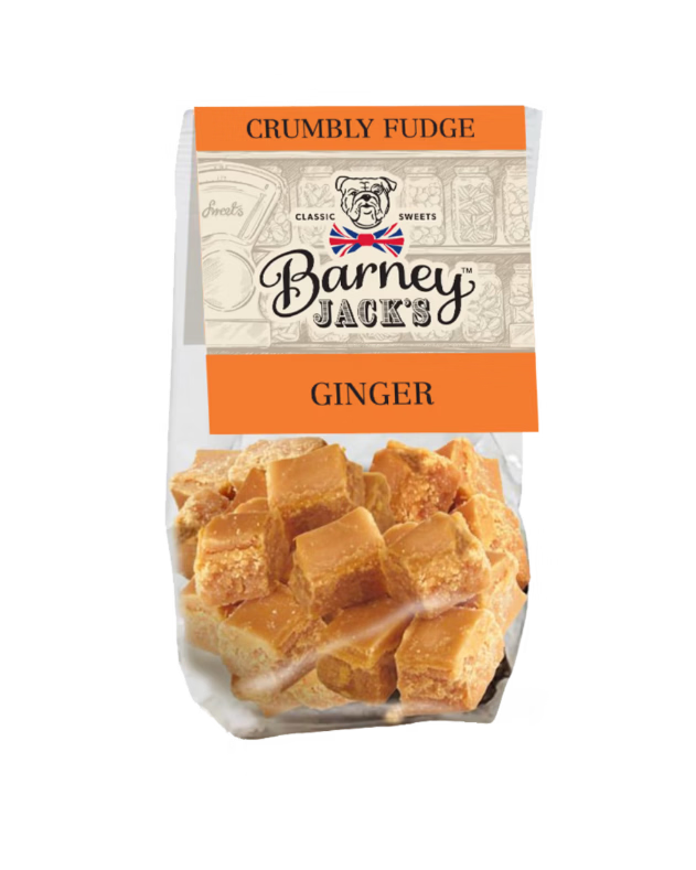 BARNEY JACKS GINGER FUDGE 150G