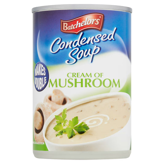 BATCHELORS CONDENSED CREAM OF MUSHROOM SOUP 295G