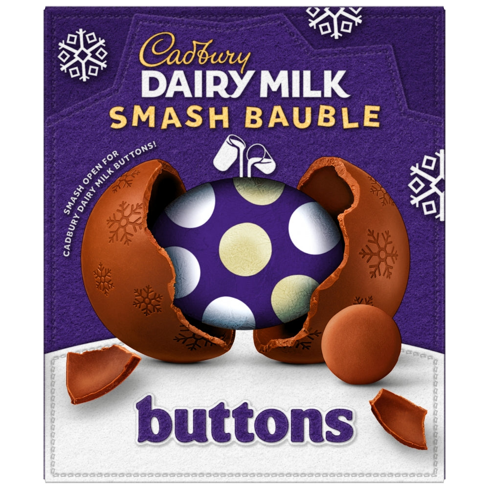 CADBURY BUTTONS SMASH BAUBLE 90G
