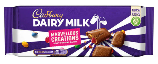CADBURY JELLY POPPING CANDY 160G