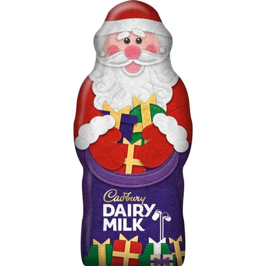 CADBURY HOLLOW CHOCOLATE SANTA 100G