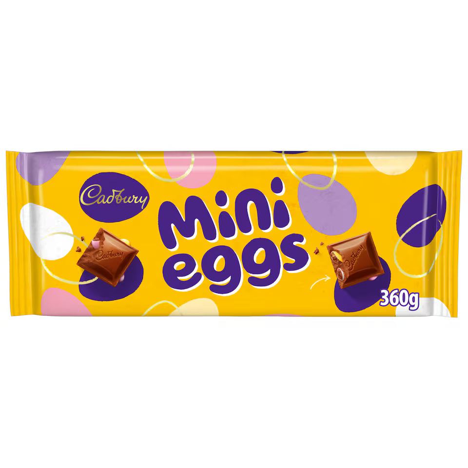 CADBURY MINI EGGS BAR 360G