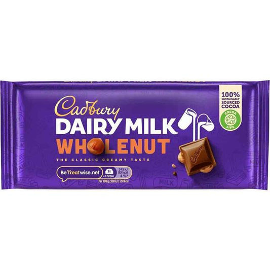 CADBURY WHOLENUT 120G
