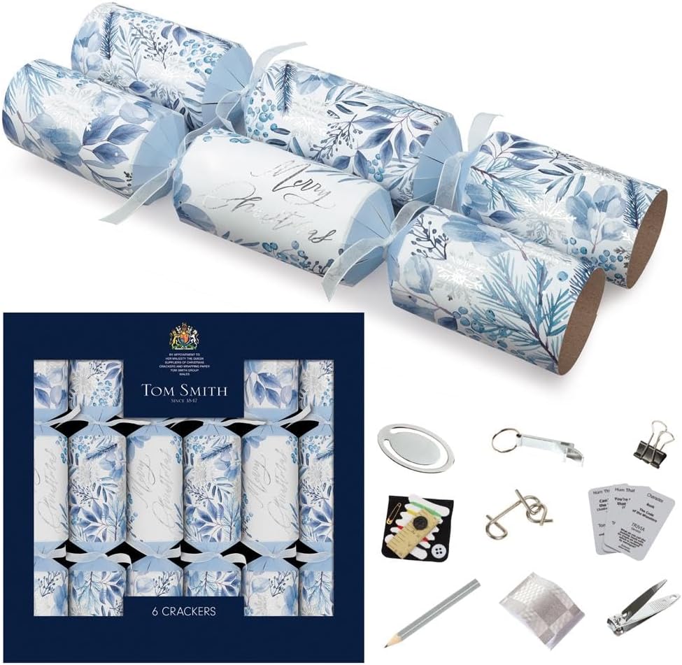 CHRISTMAS CRACKERS WINTER WOODLAND 6 PACK