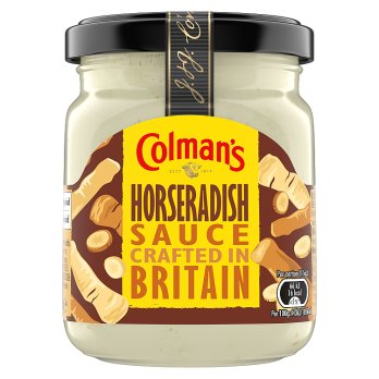 COLMANS HORSERADISH SAUCE 136G